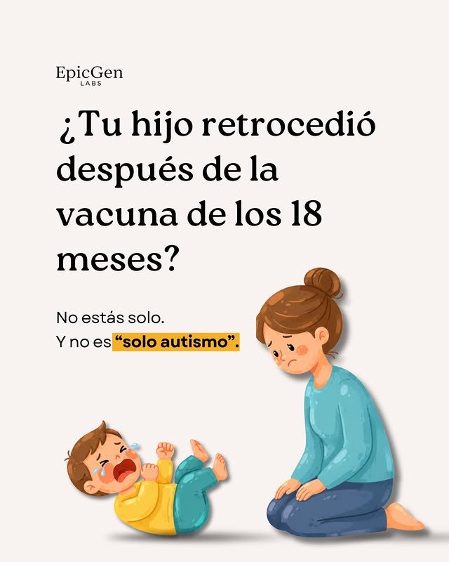 ¿Tu hijo retrocedió después de la vacuna de los 18 meses?