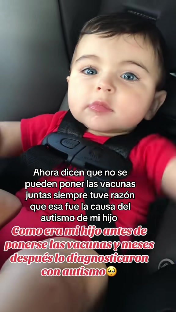Como era mi niño antes de ponerle las vacunas