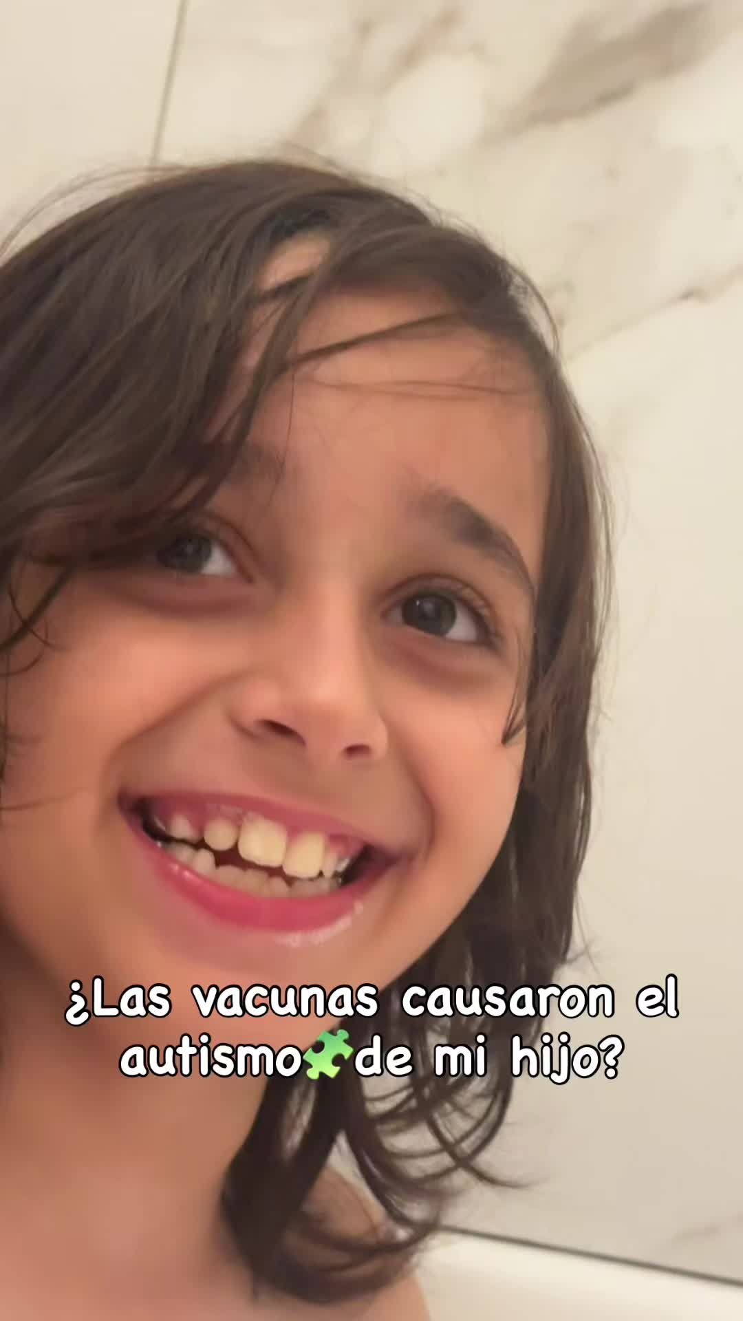 ¿Las vacunas causaron el autismo de mi hijo? Yo no estoy diciendo eso. Lo que sí puedo decir es lo que vi…