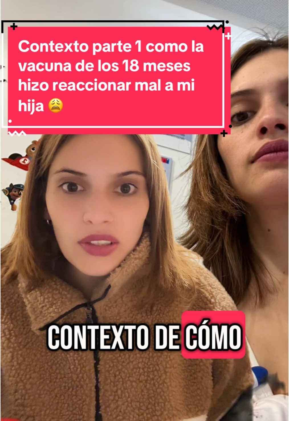 Parte uno de cómo la vacuna de los 18 meses hizo reaccionar mal a mi hija