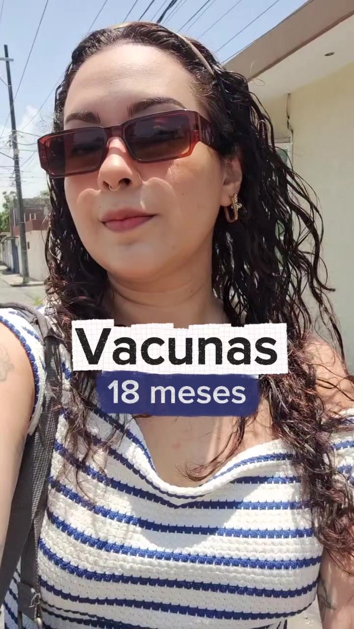 Le tocaron las vacunas a Oli de los 18 meses y esta vez sí la sufrió mi bebé